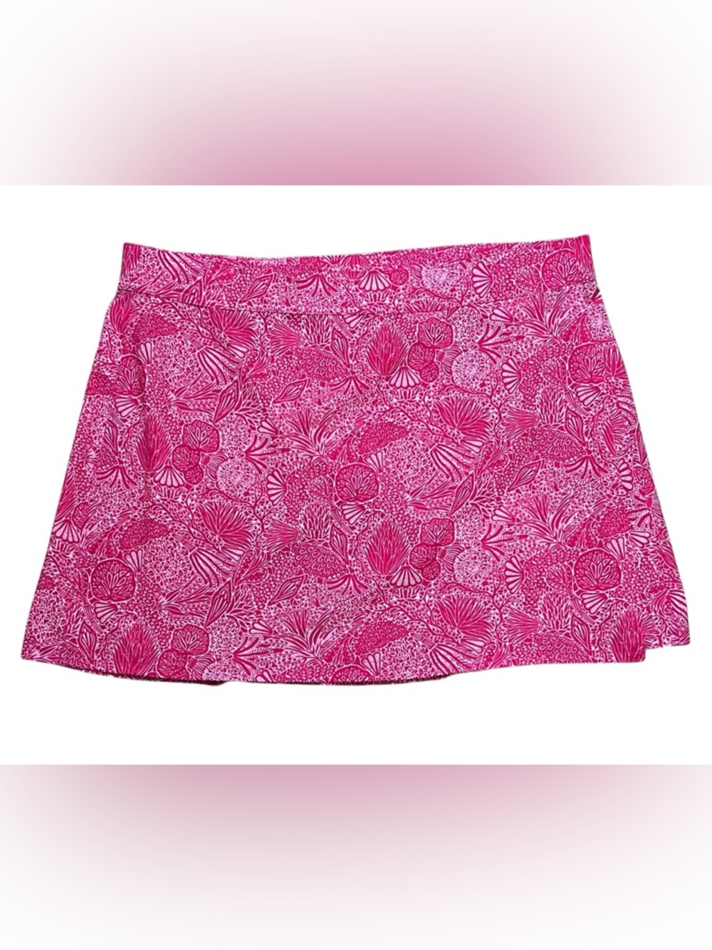RipSkirt WAILEA Wrap Skirt Med Pink Floral Beach Cover Up Resort Adjustable - Picture 2 of 13
